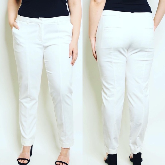 Ivory plus size pants - Picture 1 of 1